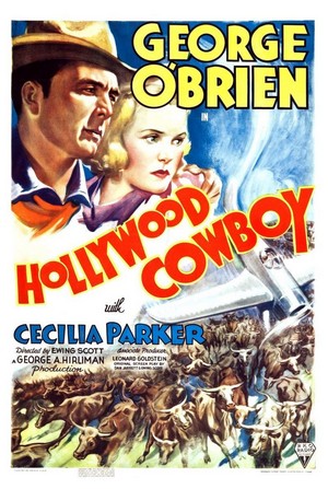 Hollywood Cowboy (1937) - poster