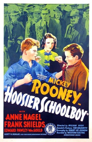 Hoosier Schoolboy (1937) - poster
