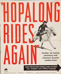 Hopalong Rides Again (1937) - poster