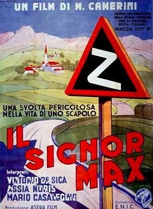 Il Signor Max (1937) - poster