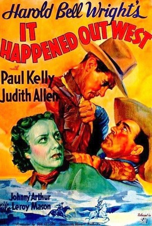 It Happened out West (1937) - poster