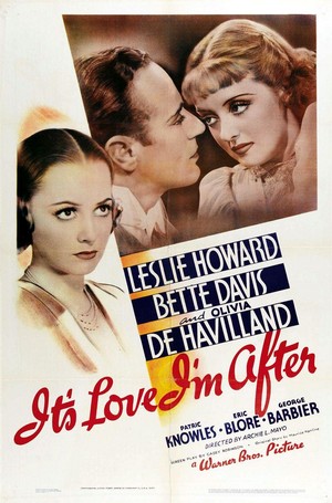It's Love I'm After (1937) - poster