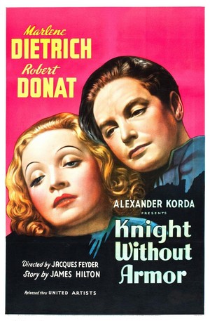 Knight without Armour (1937) - poster