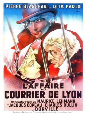 L'Affaire du Courrier de Lyon (1937) - poster