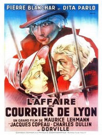 L'Affaire du Courrier de Lyon (1937) - poster