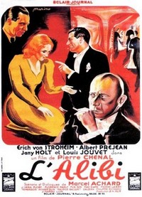 L'Alibi (1937) - poster