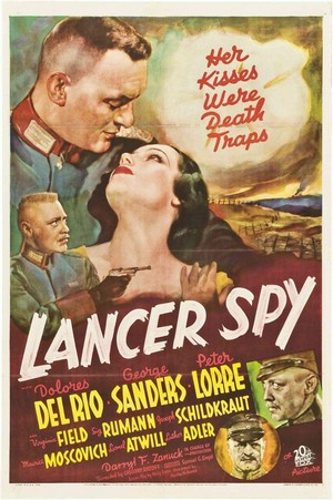 Lancer Spy (1937) - poster