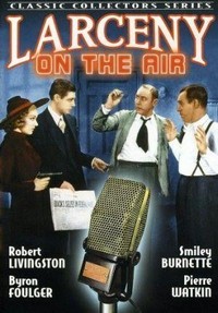 Larceny on the Air (1937) - poster