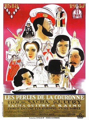 Les Perles de la Couronne (1937) - poster