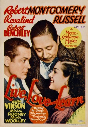 Live, Love and Learn (1937) - poster