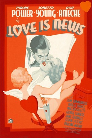 Love Is News (1937) - poster