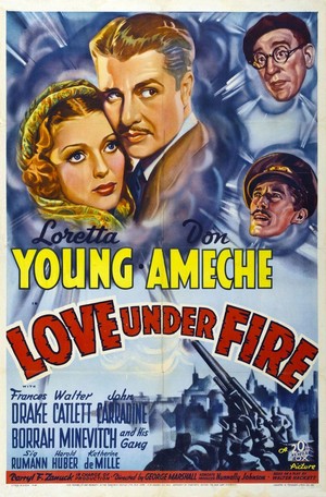 Love under Fire (1937) - poster