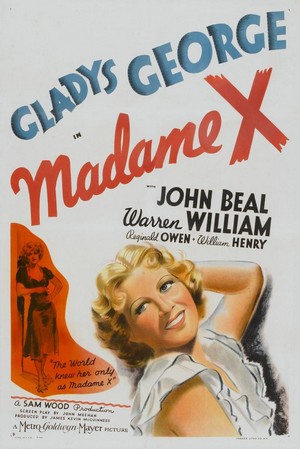Madame X (1937) - poster