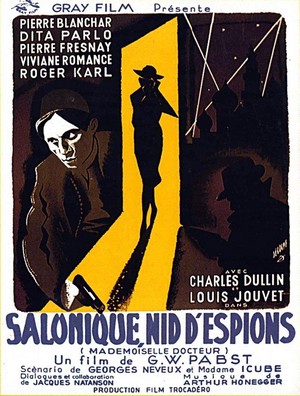 Mademoiselle Docteur (1937) - poster