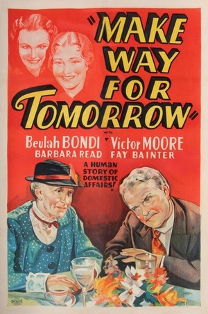 Make Way for Tomorrow (1937) - poster