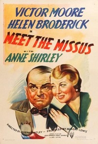 Meet the Missus (1937) - poster