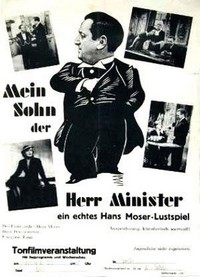 Mein Sohn, der Herr Minister (1937) - poster