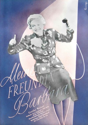 Meine Freundin Barbara (1937) - poster