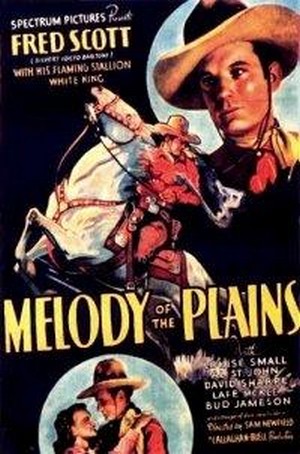 Melody of the Plains (1937) - poster