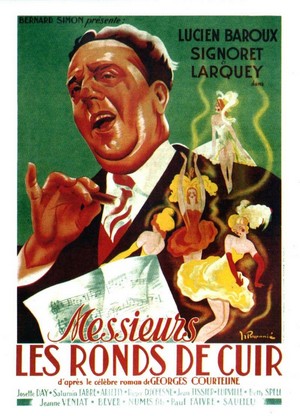 Messieurs les Ronds de Cuir (1937) - poster