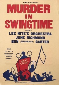 Murder in Swingtime (1937) - poster