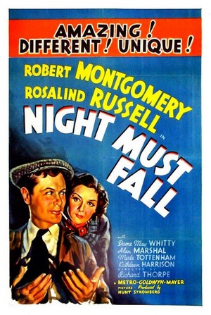 Night Must Fall (1937) - poster