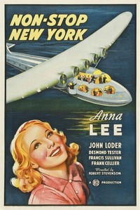 Non-Stop New York (1937) - poster