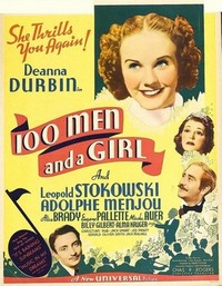 One Hundred Men and a Girl (1937) - poster