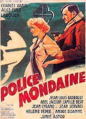 Police Mondaine (1937) - poster