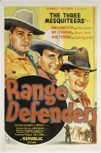 Range Defenders (1937) - poster