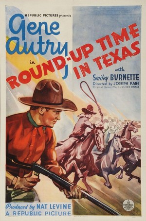 Round-Up Time In Texas (1937) - poster