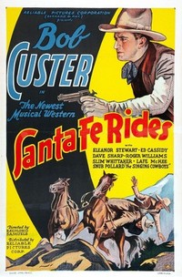 Santa Fe Rides (1937) - poster