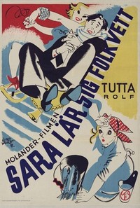 Sara Lär Sig Folkvett (1937) - poster