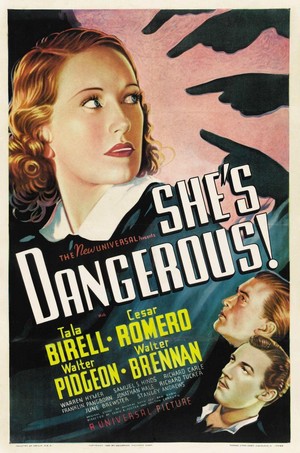 She's Dangerous (1937) - poster