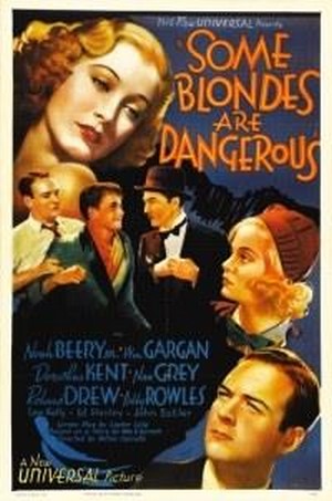 Some Blondes Are Dangerous (1937) - poster