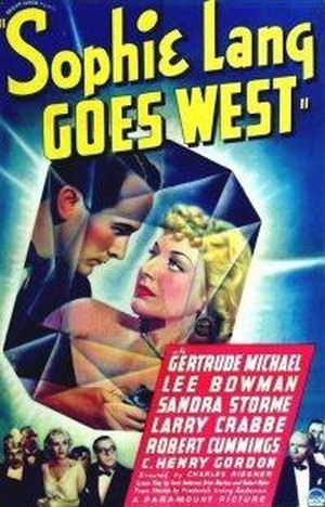 Sophie Lang Goes West (1937) - poster