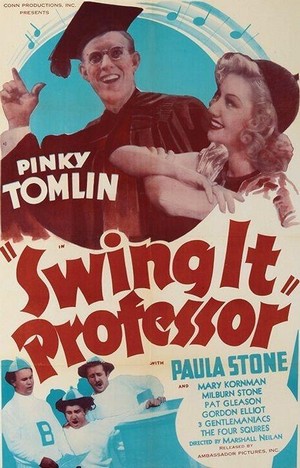 Swing It Professor (1937) - poster
