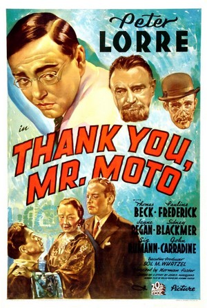 Thank You, Mr. Moto (1937) - poster