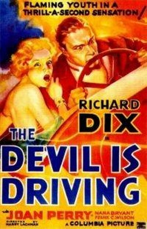 The Devil Is Driving (1937) - poster