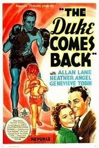 The Duke Comes Back (1937) - poster