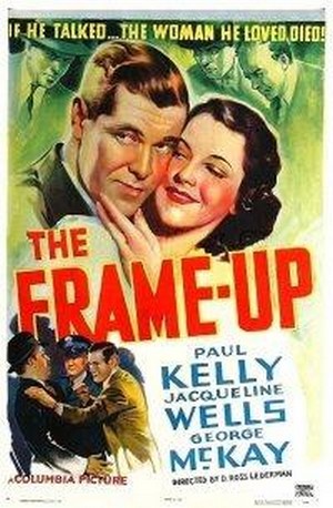 The Frame-Up (1937) - poster