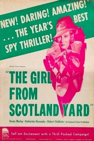 The Girl from Scotland Yard (1937) - poster