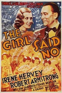 The Girl Said No (1937) - poster