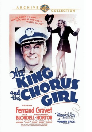 The King and the Chorus Girl (1937) - poster