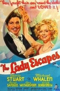 The Lady Escapes (1937) - poster