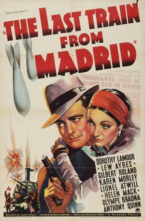 The Last Train from Madrid (1937) - poster