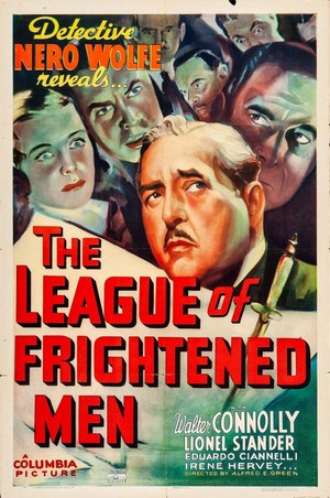 The League of Frightened Men (1937) - poster