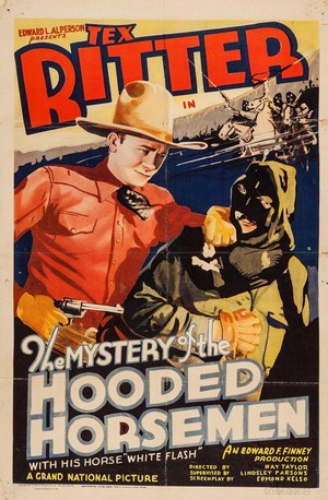 The Mystery of the Hooded Horsemen (1937) - poster