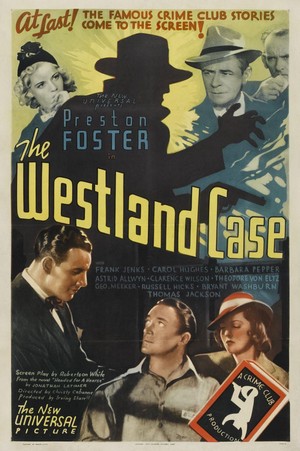 The Westland Case (1937) - poster
