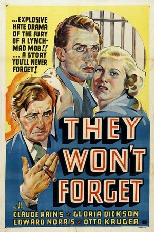 They Won't Forget (1937) - poster